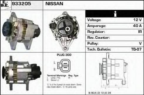 EDR 933205 - Alternator www.molydon.hr