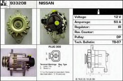 EDR 933208 - Alternator www.molydon.hr