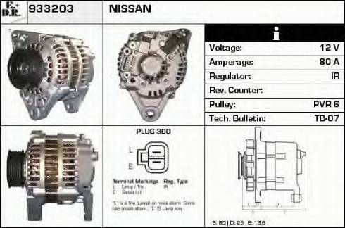 EDR 933203 - Alternator www.molydon.hr