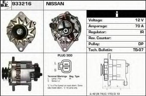 EDR 933216 - Alternator www.molydon.hr