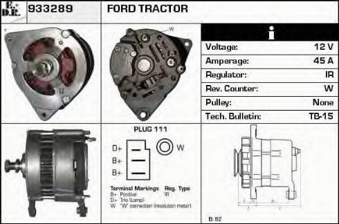 EDR 933289 - Alternator www.molydon.hr