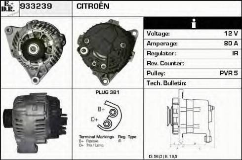 EDR 933239 - Alternator www.molydon.hr