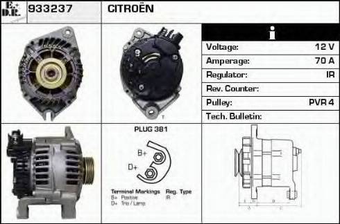 EDR 933237 - Alternator www.molydon.hr