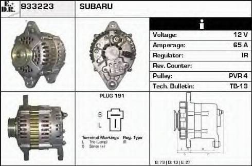 EDR 933223 - Alternator www.molydon.hr