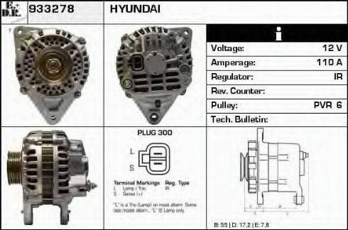 EDR 933278 - Alternator www.molydon.hr