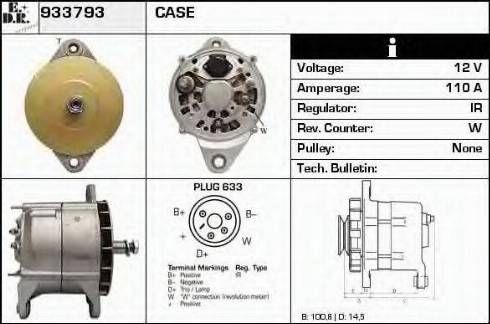 EDR 933793 - Alternator www.molydon.hr