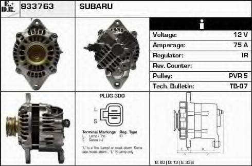 EDR 933763 - Alternator www.molydon.hr