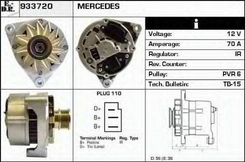 EDR 933720 - Alternator www.molydon.hr