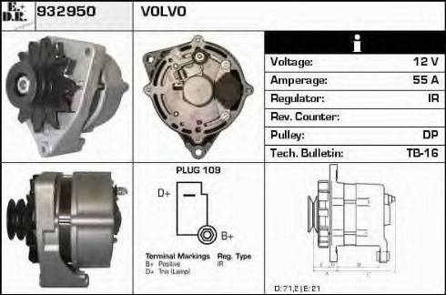 EDR 932950 - Alternator www.molydon.hr