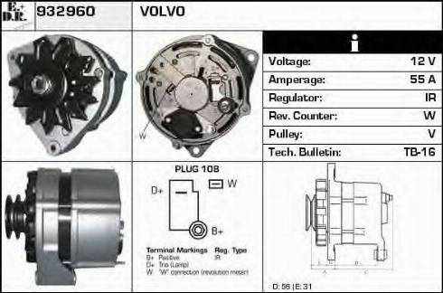 EDR 932960 - Alternator www.molydon.hr