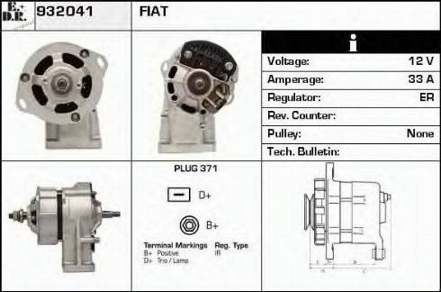 EDR 932041 - Alternator www.molydon.hr