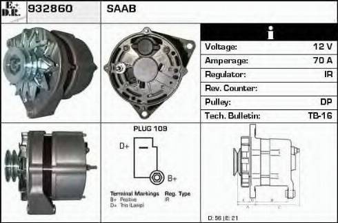 EDR 932860 - Alternator www.molydon.hr