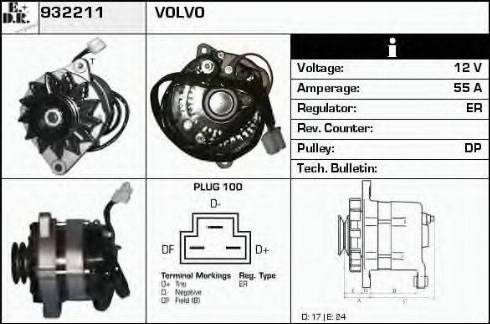 EDR 932211 - Alternator www.molydon.hr