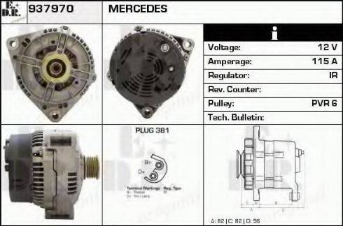 EDR 937970 - Alternator www.molydon.hr