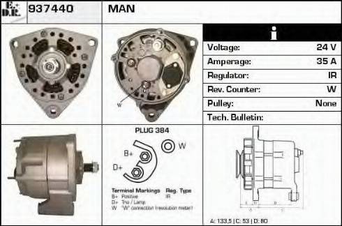 EDR 937440 - Alternator www.molydon.hr