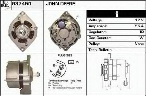 EDR 937450 - Alternator www.molydon.hr