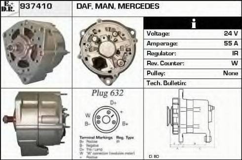 EDR 937410 - Alternator www.molydon.hr