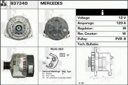 EDR 937340 - Alternator www.molydon.hr