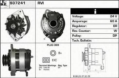 EDR 937241 - Alternator www.molydon.hr