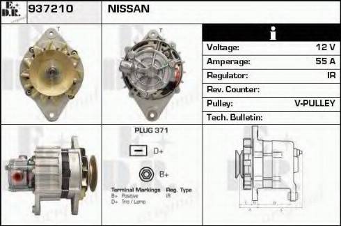 EDR 937210 - Alternator www.molydon.hr