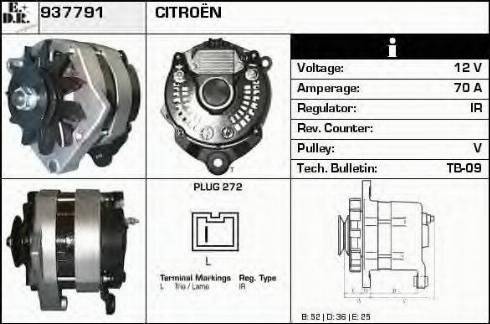 EDR 937791 - Alternator www.molydon.hr