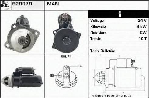 EDR 920070 - Starter www.molydon.hr