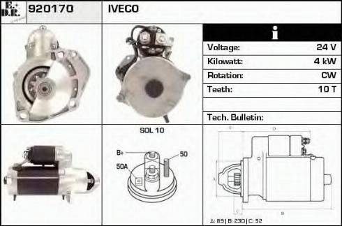 EDR 920170 - Starter www.molydon.hr