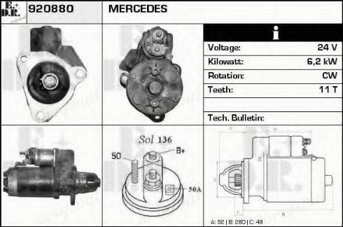 EDR 920880 - Starter www.molydon.hr