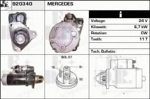 EDR 920340 - Starter www.molydon.hr