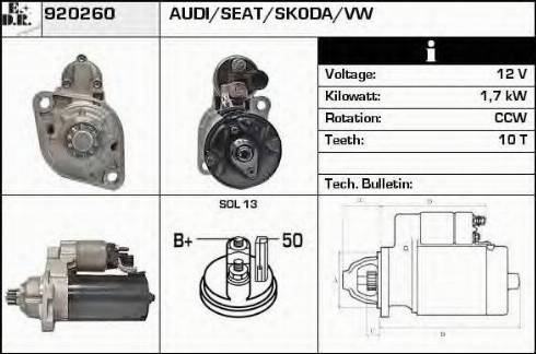 EDR 920260 - Starter www.molydon.hr