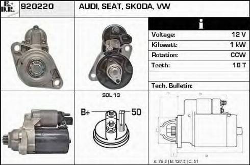 EDR 920220 - Starter www.molydon.hr