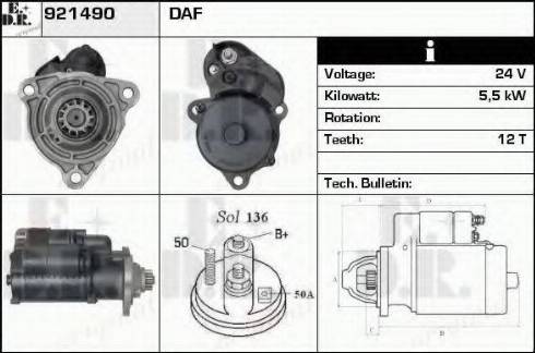 EDR 921490 - Starter www.molydon.hr