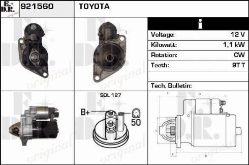 EDR 921560 - Starter www.molydon.hr