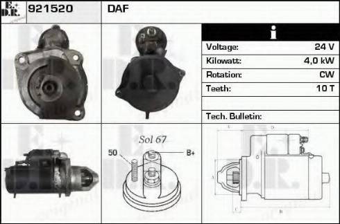 EDR 921520 - Starter www.molydon.hr