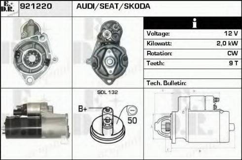 EDR 921220 - Starter www.molydon.hr