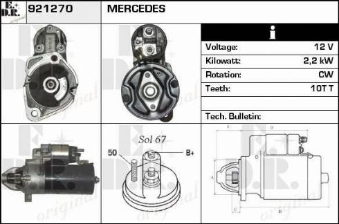 EDR 921270 - Starter www.molydon.hr