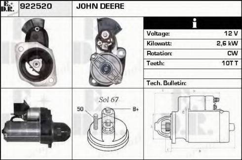 EDR 922520 - Starter www.molydon.hr