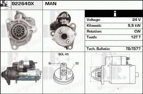 EDR 922640X - Starter www.molydon.hr