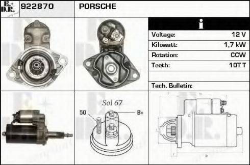EDR 922870 - Starter www.molydon.hr