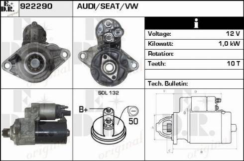 EDR 922290 - Starter www.molydon.hr