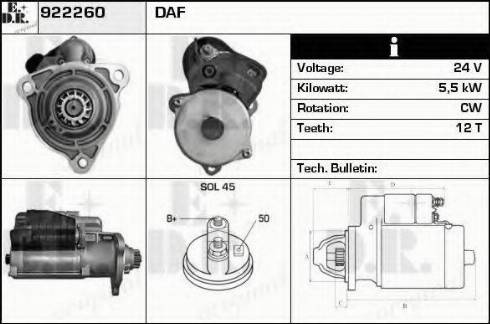 EDR 922260 - Starter www.molydon.hr