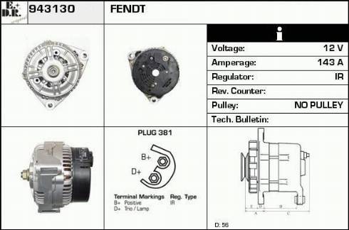 EDR 19092302 - Alternator www.molydon.hr