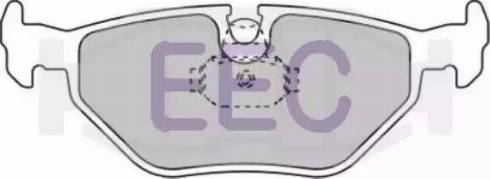 EEC BRP0942 - Komplet Pločica, disk-kočnica www.molydon.hr