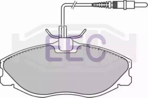 EEC BRP0902 - Komplet Pločica, disk-kočnica www.molydon.hr