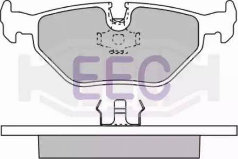 EEC BRP0590 - Komplet Pločica, disk-kočnica www.molydon.hr