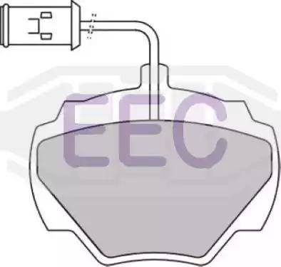 EEC BRP0582 - Komplet Pločica, disk-kočnica www.molydon.hr