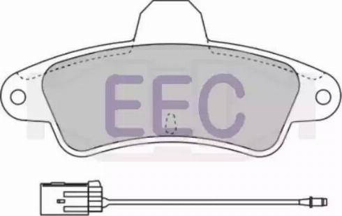 EEC BRP0807 - Komplet Pločica, disk-kočnica www.molydon.hr