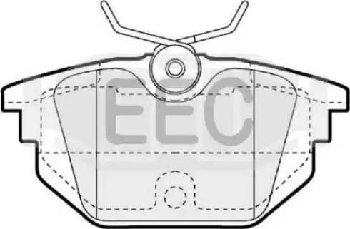 EEC BRP1058 - Komplet Pločica, disk-kočnica www.molydon.hr