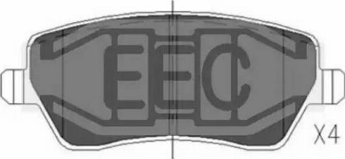 EEC BRP1312 - Komplet Pločica, disk-kočnica www.molydon.hr