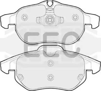 EEC BRP1248 - Komplet Pločica, disk-kočnica www.molydon.hr